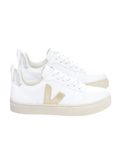 VEJA VEJA KIDS V-10 LOW-TOP SNEAKERS