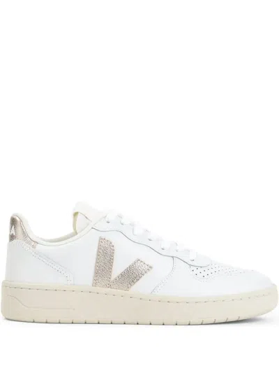 VEJA VEJA V-10 LEATHER EXTRA SNEAKERS SHOES