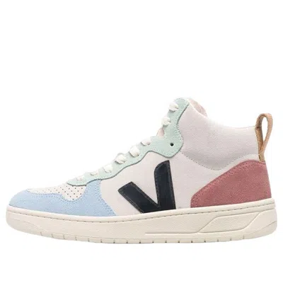 VEJA Veja V-15 High-Top 'Beige Light Blue Black'