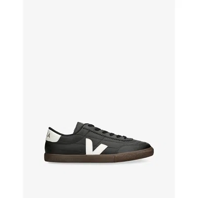 VEJA WOMENS VEJA PANENKA LEATHER LOW-TOP TRAINERS