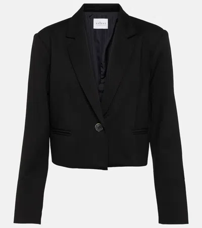 VELVET ANYA CROPPED BLAZER