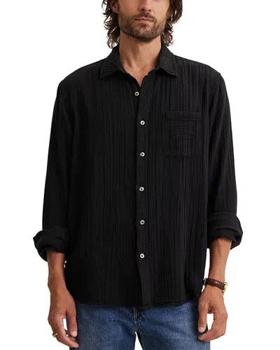 VELVET BY GRAHAM & SPENCER VELVET BY GRAHAM & SPENCER ELTON WOVEN GAUZE REGULAR FIT BUTTON DOWN SHIRT