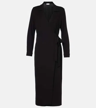 VELVET MELAT WRAP DRESS