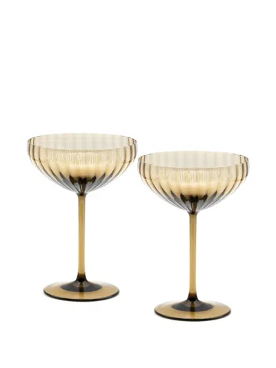 VENINI CHAMPAGNE GLASS (SET OF TWO)