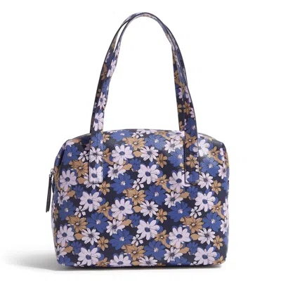 VERA BRADLEY OUTLET FAUX LEATHER SLOUCHY SATCHEL