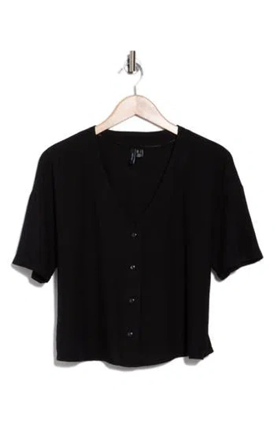 VERO MODA VERO MODA VMJESMILO SHORT SLEEVE BUTTON-UP SHIRT