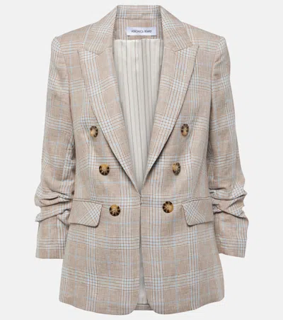 VERONICA BEARD BEACON DICKEY LINEN BLAZER