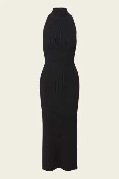 VERONICA BEARD BRIGGITA KNIT DRESS IN BLACK