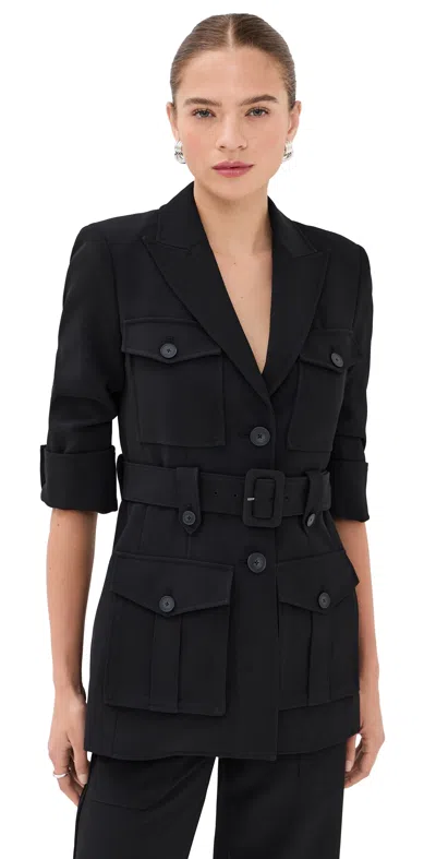 VERONICA BEARD JONES DICKEY JACKET BLACK