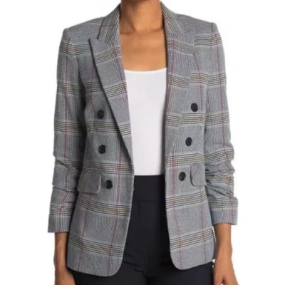 VERONICA BEARD VERONICA BEARD MULTI GLENN BEACON DICKEY PLAID BLAZER JACKET WOMEN'S SIZE 12