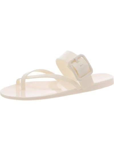 VERONICA BEARD SALVA JELLY WOMENS SLIP-ON JELLY STRAPPY SANDALS