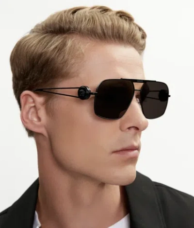 VERSACE VERSACE 0VE2269-143387 MATTE BLACK SUNGLASSES