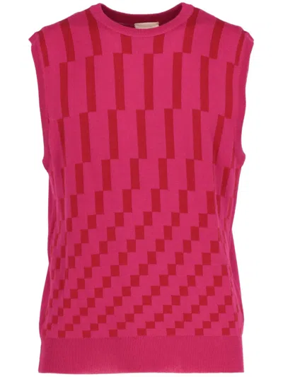 VERSACE 2000S CHECKERED TANK TOP