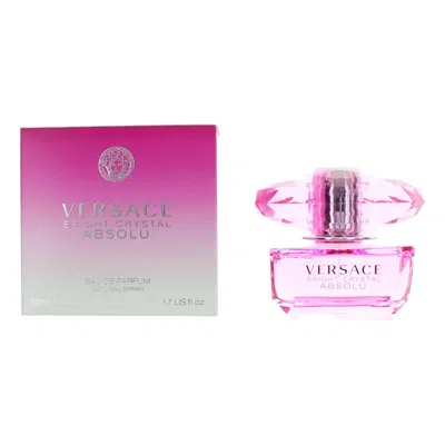 VERSACE 2PCS VERSACE BRIGHT CRYSTAL ABSOLU BY VERSACE, 1.7 OZ EAU DE PARFUM SPRAY FOR WOMEN