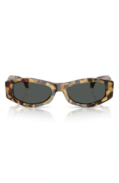 VERSACE VERSACE 54MM IRREGULAR SUNGLASSES