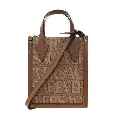 VERSACE VERSACE ALLOVER CROSSBODY BAG