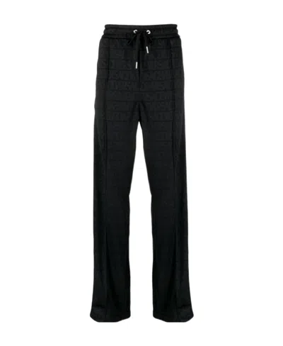 VERSACE VERSACE LOGO-DETAILED DRAWSTRING SWEATPANTS