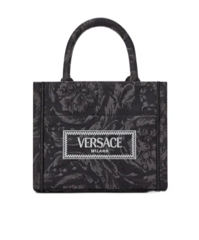 VERSACE VERSACE BAROCCO ATHENA TOP HANDLE BAG