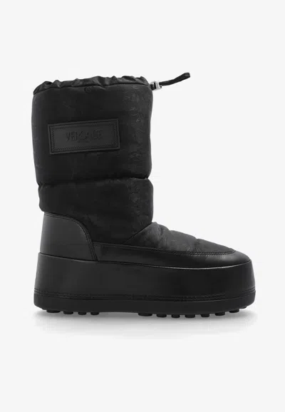 VERSACE BAROCCO MILANO SNOW BOOTS