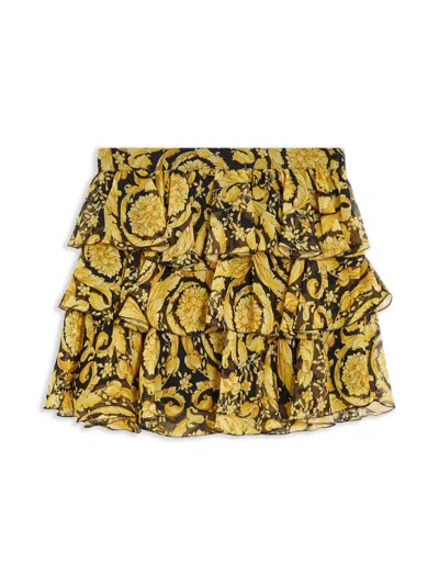 VERSACE BAROCCO PRINT SKIRT