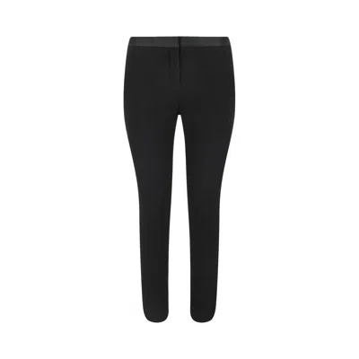 VERSACE VERSACE CROPPED REGULAR FIT TROUSERS 'BLACK' | WOMEN'S SIZE 38
