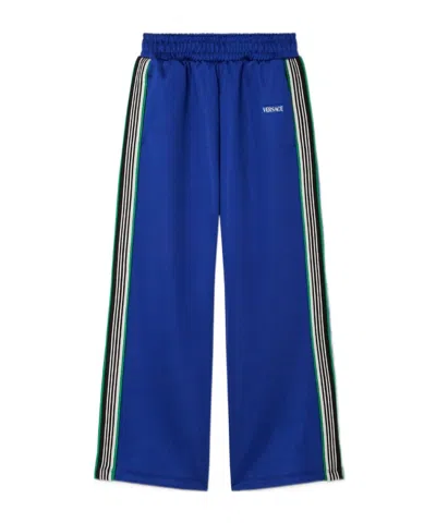 VERSACE STRIPE-DETAIL SWEATPANTS