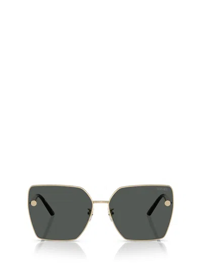 VERSACE VERSACE EYEWEAR OVERSIZED FRAME SUNGLASSES