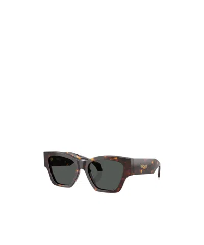 VERSACE VERSACE EYEWEAR SQUARE-FRAME SUNGLASSES