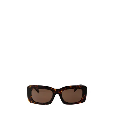 VERSACE GEOMETRIC FRAME SUNGLASSES