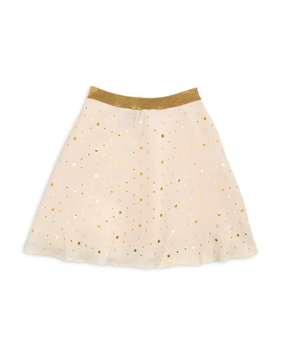 VERSACE GIRLS' STARS EMBELLISHED SKIRT - LITTLE KID, BIG KID