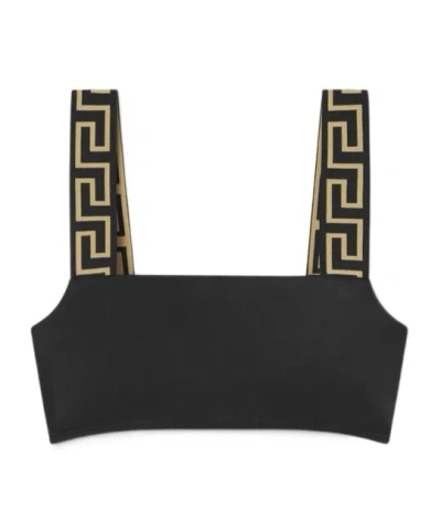 VERSACE GRECA BIKINI TOP