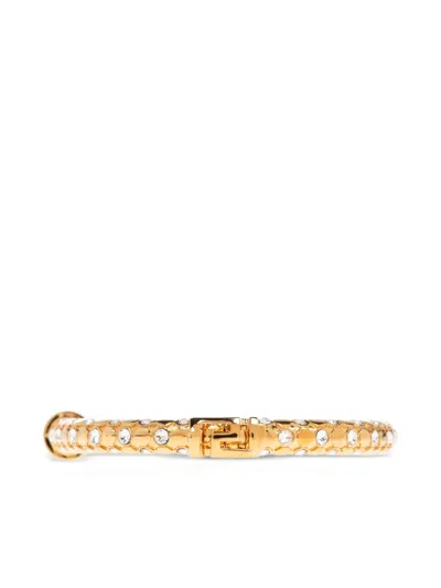 VERSACE GRECA-ENGRAVED BRACELET