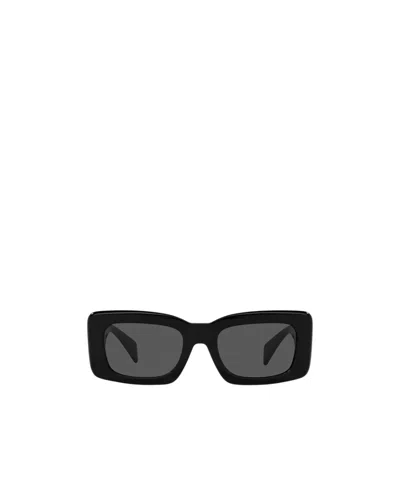 VERSACE VERSACE EYEWEAR RECTANGULAR FRAME SUNGLASSES