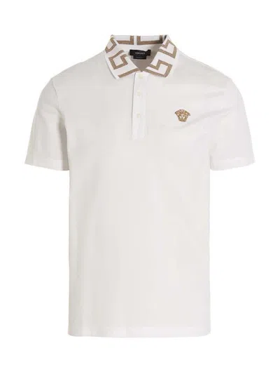 VERSACE VERSACE 'GRECA' POLO SHIRT