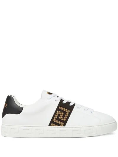 VERSACE VERSACE GREEK PATTERN SNEAKERS