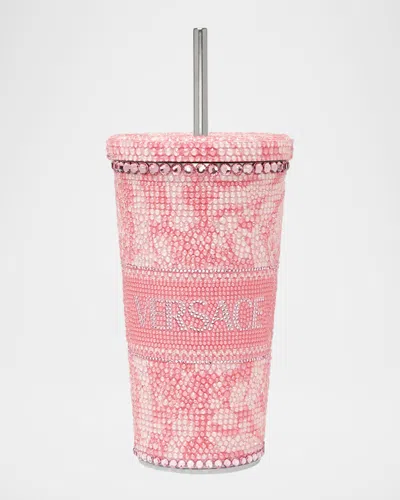 VERSACE HOME COLLECTION PROJECT BAROCCO EMBELLISHED TRAVEL MUG, 16.9 OZ.