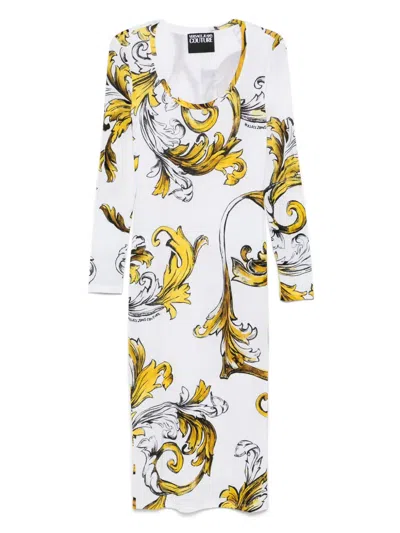 VERSACE JEANS COUTURE BAROCCO OUTLINE DRESS