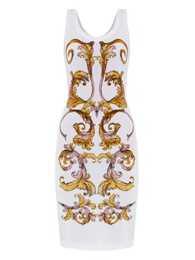 VERSACE JEANS COUTURE BAROCCO-PRINT DRESS