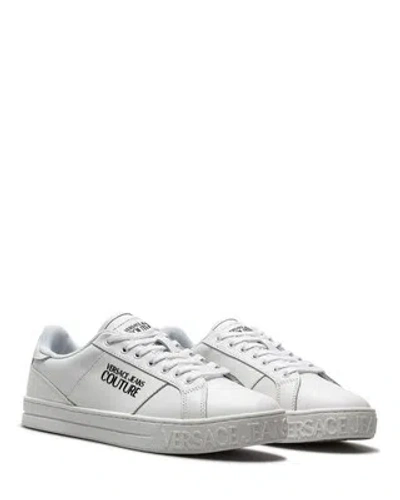 VERSACE JEANS COUTURE HERREN SCHUHE SNEAKERS VERSACE JEANS COUTURE 72YA3SKE ZP097 003 WEISS