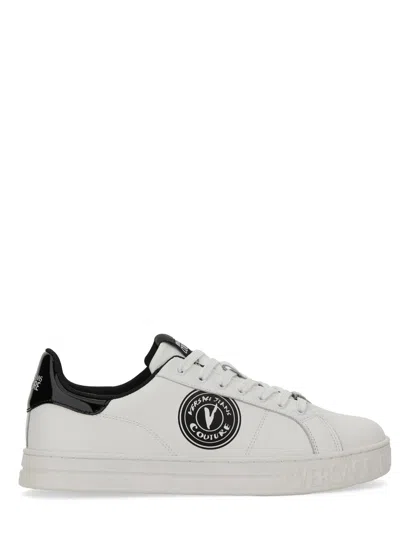 VERSACE JEANS COUTURE LEATHER SNEAKER