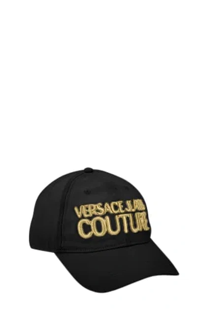 VERSACE JEANS COUTURE VERSACE JEANS COUTURE MENS HAT WITH GOLD LOGO