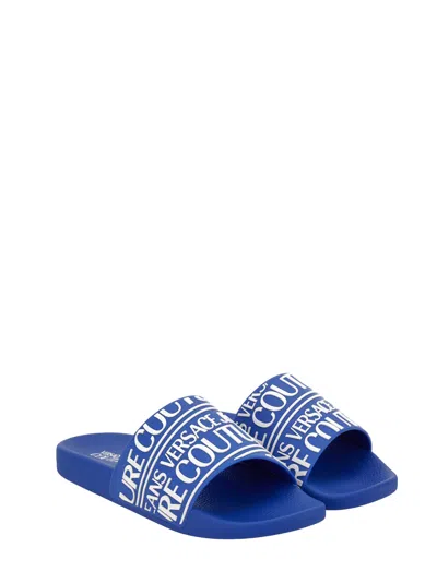 VERSACE JEANS COUTURE VERSACE JEANS COUTURE POOL SLIDES