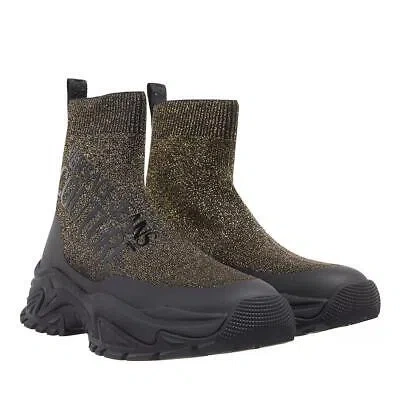 VERSACE JEANS COUTURE VERSACE JEANS COUTURE SHOES BLACK + GOLD BLACK NEU & OVP 1475880