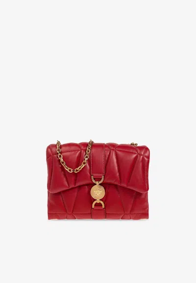 VERSACE KLEIO QUILTED SHOULDER BAG