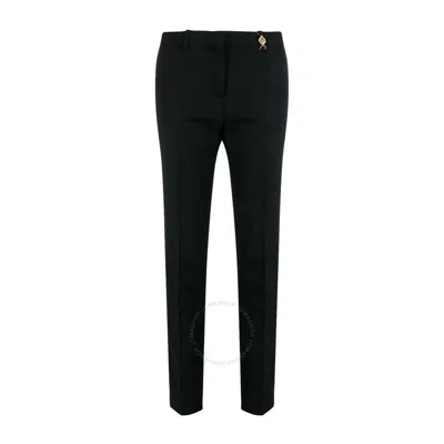 VERSACE VERSACE LADIES BLACK MEDUSA 95 TAILORED TROUSERS