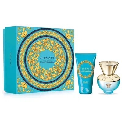 VERSACE VERSACE LADIES DYLAN TURQUOISE GIFT SET FRAGRANCES 8011003877058