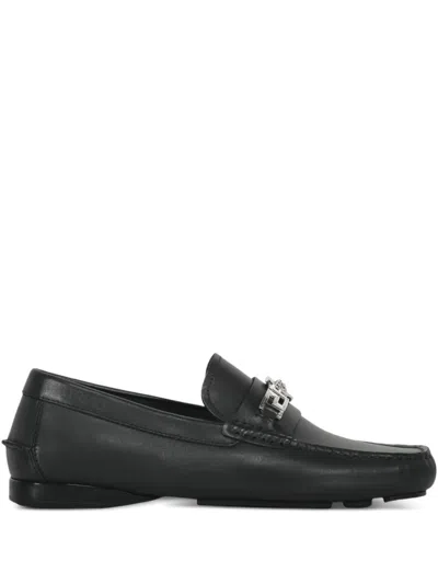 VERSACE LEATHER LOAFERS