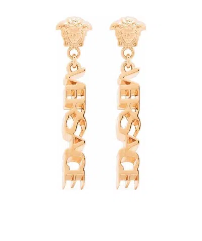 VERSACE VERSACE MEDUSA HEAD MOTIF EARRINGS