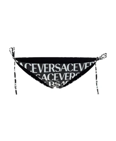 VERSACE VERSACE ALLOVER PRINTED BIKINI BOTTOMS