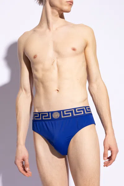 VERSACE VERSACE LOGO SWIM BRIEFS